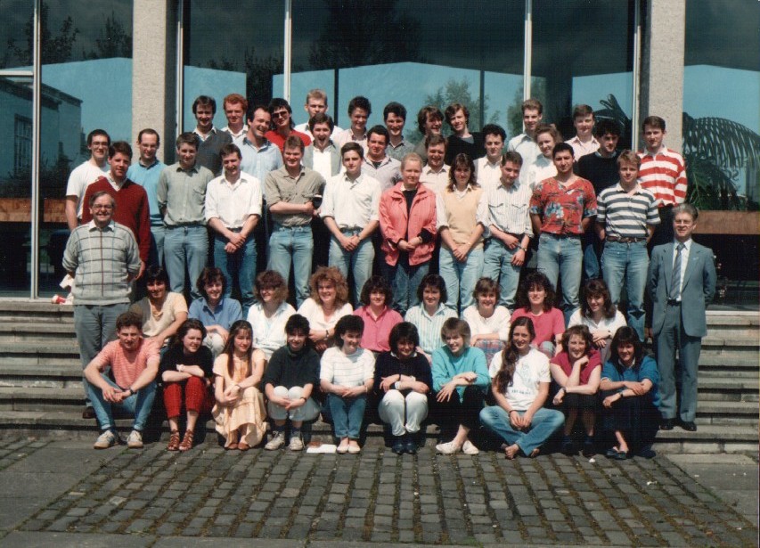 Edinburgh University Schoool of Agriculture final year degree students, June 1988